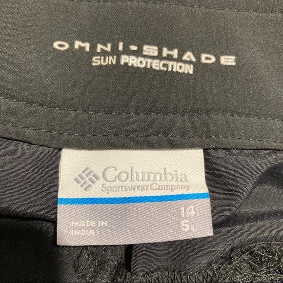 COLUMBIA Sz 14 Silver Ridge  Omni Shade Omni Wick Adjustable Waist Shorts - Picture 12 of 16